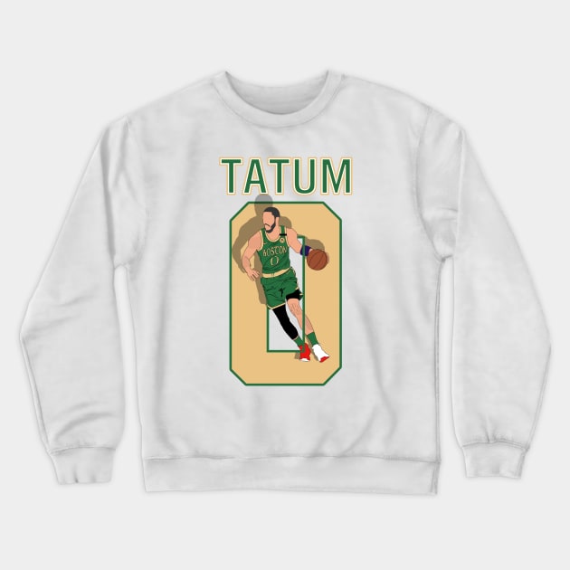 Jayson Tatum Crewneck Sweatshirt by FootballBum